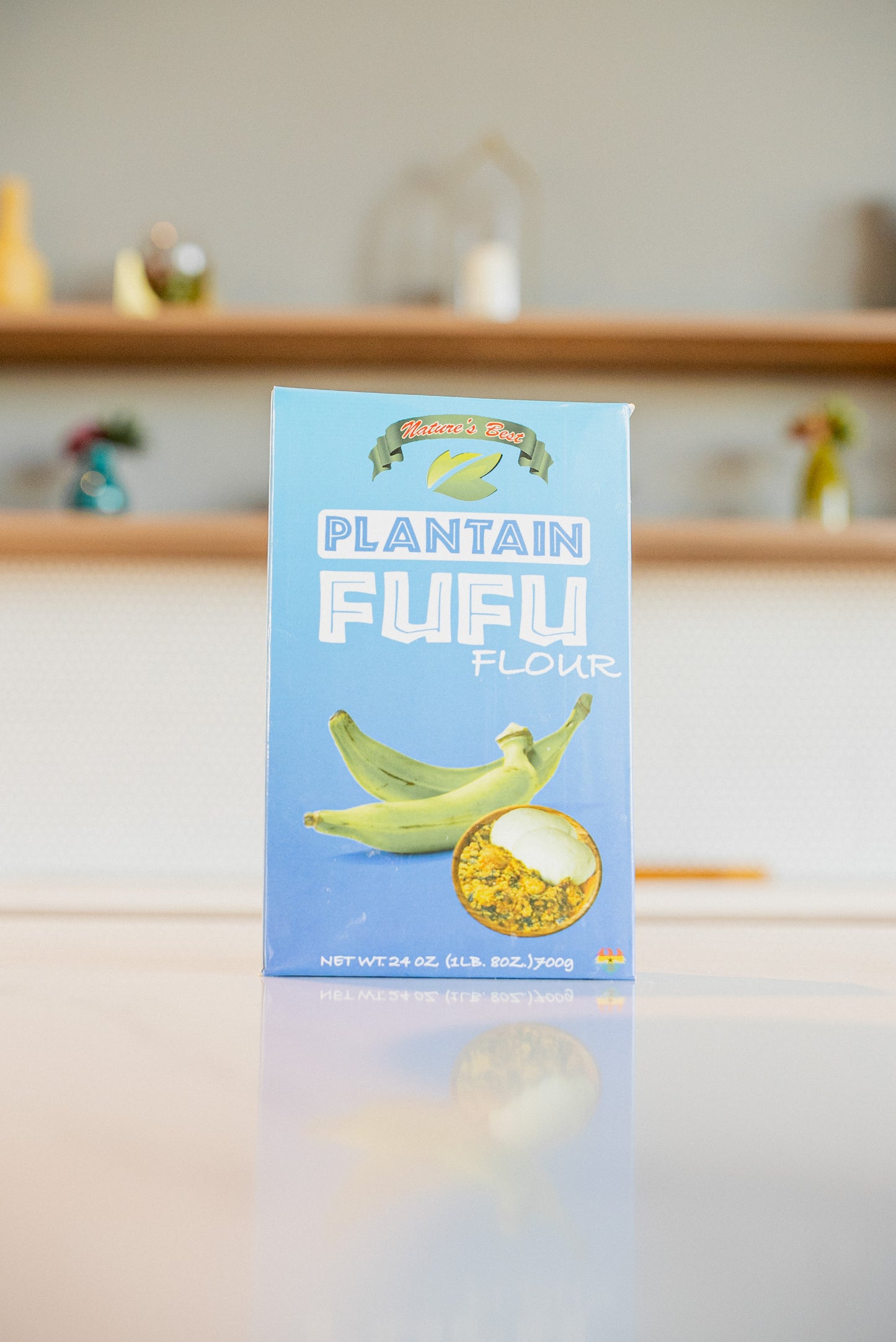 Nature’s Best Plantain Fufu Flour – Authentic West African Swallow | Gluten-Free & Fiber-Rich | New World African & Caribbean Market Miami Gardens, FL