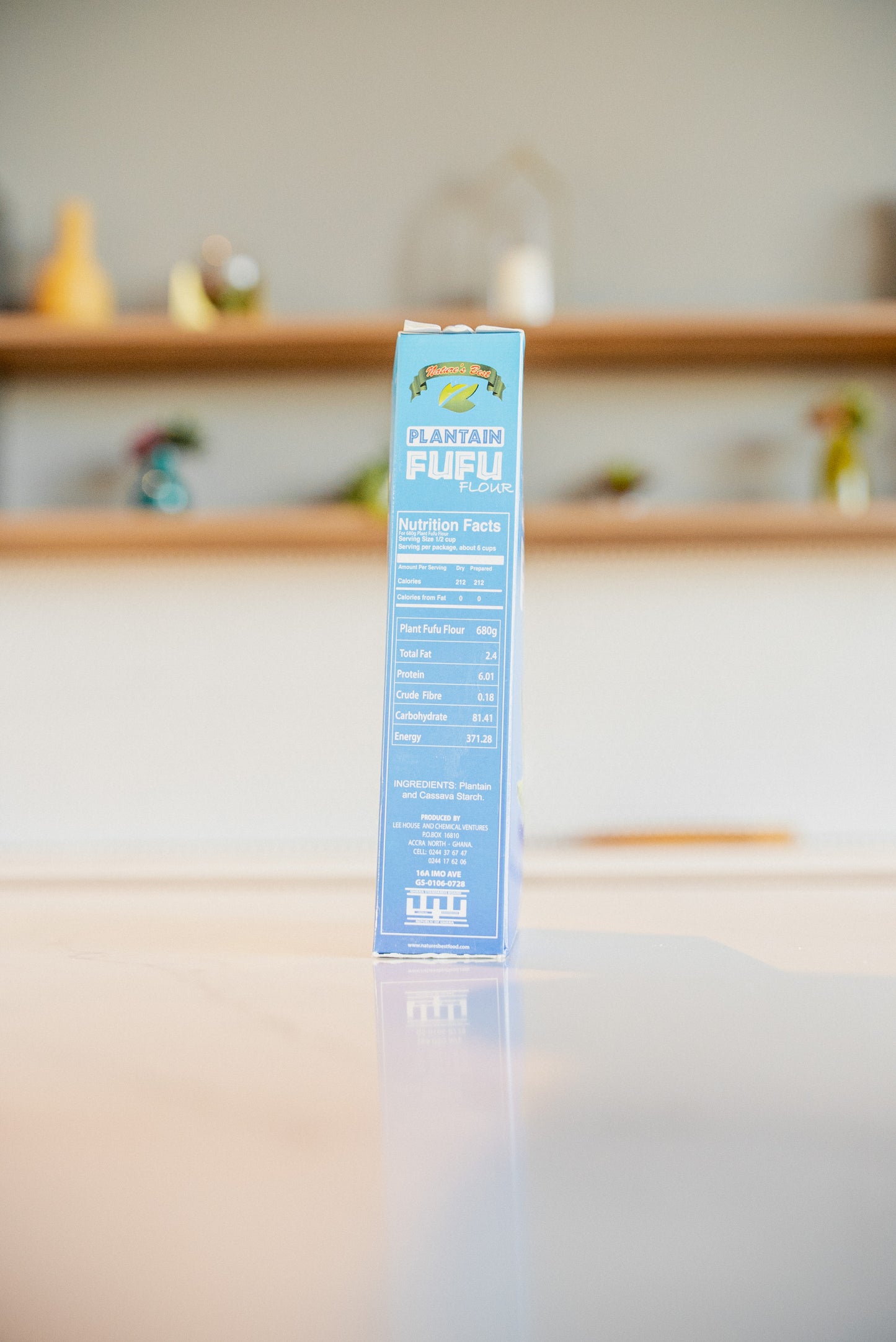 Nature’s Best Plantain Fufu Flour – Authentic West African Swallow | Gluten-Free & Fiber-Rich | New World African & Caribbean Market Miami Gardens, FL